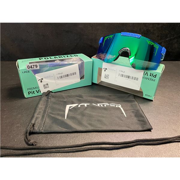 2 Pairs of Kids/Youth Pit Viper Polarized Sunglasses (For Ages 2-6yrs) - New