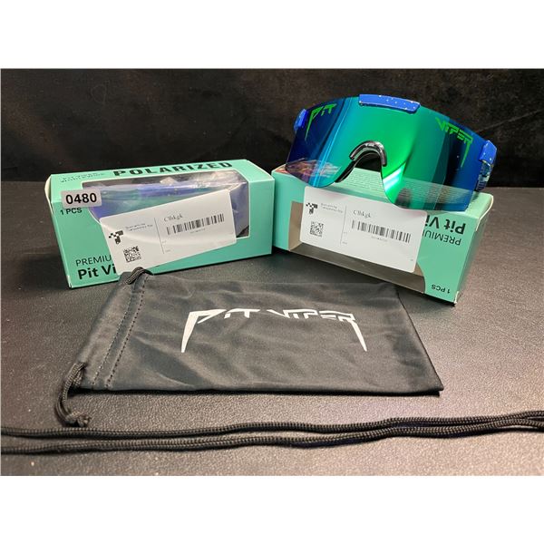 2 Pairs of Kids/Youth Pit Viper Polarized Sunglasses (For Ages 2-6yrs) - New