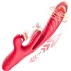 Image 1 : 1 Triple-Action Thrusting, Vibrating, and Sucking Dildo Vibrator Sex Toy for Women - New Sealed