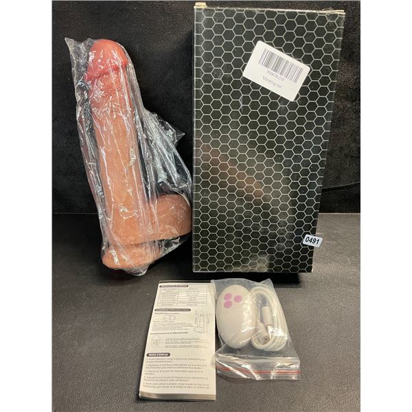 1 Silicone Remote-Control "Realistic" Dildo Sex Toy - Rechargeable Design - New