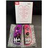 Image 2 : 1 Set of Joycon Controllers for Nintendo Switch - Pink/Purple Halloween Design - New