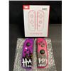 Image 2 : 1 Set of Joycon Controllers for Nintendo Switch - Pink/Purple Halloween Design - New