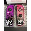 Image 3 : 1 Set of Joycon Controllers for Nintendo Switch - Pink/Purple Halloween Design - New
