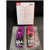 Image 2 : 1 Set of Joycon Controllers for Nintendo Switch - Pink/Purple Halloween Design - New