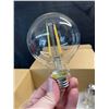 Image 4 : 1 Box of 6 LED Globe Bulbs - E26 Base Lightbulbs - New