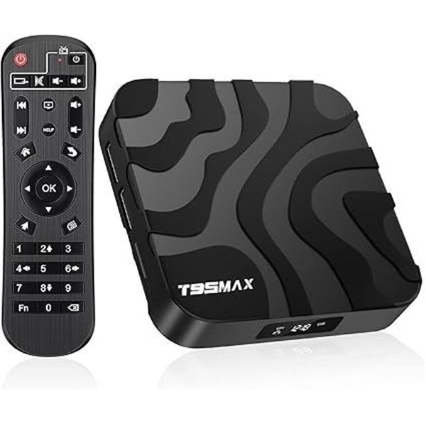 1 Android 12.0 T95MAX TV Box; 2GB RAM 16GB ROM; Dual Wifi 6K Ultra HD Android TV Box - Brand New