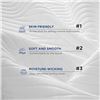 Image 6 : 1 King Size Waterproof Mattress Protector for Deep Pocket Mattresses (78"x80"x21") - White - New