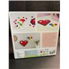 Image 2 : 2 Puzzle By Number Kits; Hearts Design - 250pcs Each - New
