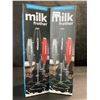 Image 1 : 2 PowerLix Professional Handheld Electric Milk Frothers - Battery Operated - New