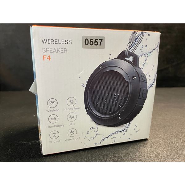 1 F4 Wireless Outdoor Bluetooth Waterproof Speaker - New
