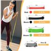 Image 4 : 1 Resistance Band Set/Pull Up Exercise Band Set for Strength Training - New
