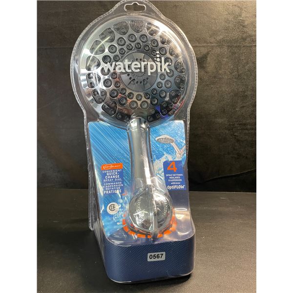 1 Waterpik EasySelect Drenching Showerhead - New