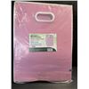 Image 2 : 1 SimpleHouseware Collapsible/Foldable Laundry Hamper - Pink (13" x 13" x 22.75" Size)