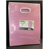 Image 2 : 1 SimpleHouseware Collapsible/Foldable Laundry Hamper - Pink (13" x 13" x 22.75" Size)