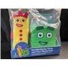 Image 1 : 1 Numberblocks 2PC Toy Plush Play Set; Three and Four Playful Pals - New