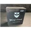Image 3 : 1 King's Guard Beard Care Kit for Men - Includes Beard Balm, Beard Oil, and Comb - New Sealed
