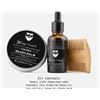 Image 2 : 1 King's Guard Beard Care Kit for Men - Includes Beard Balm, Beard Oil, and Comb - New Sealed
