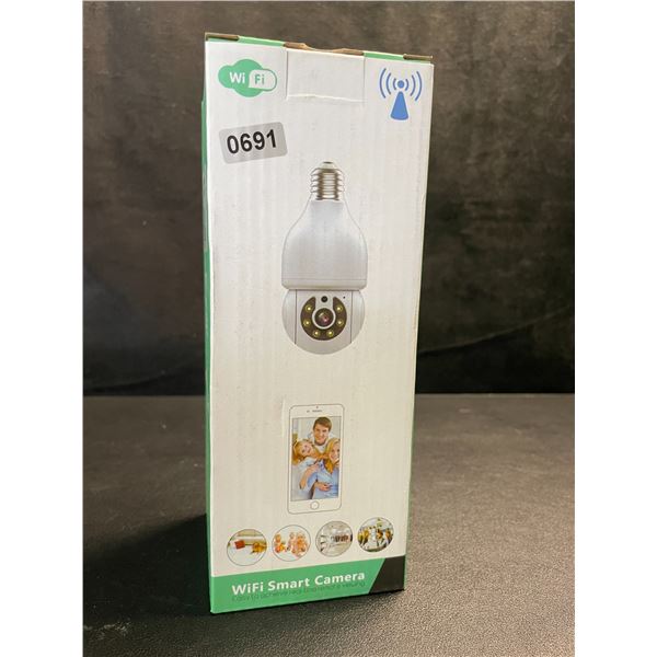 1 Light Bulb WiFi Smart Security Camera for Indoors/Outdoors - Brand New