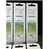 Image 2 : 6 Packs of Philips Sonicare W2 Optimal White Replacement Brush Heads (4 Per Pack) - New