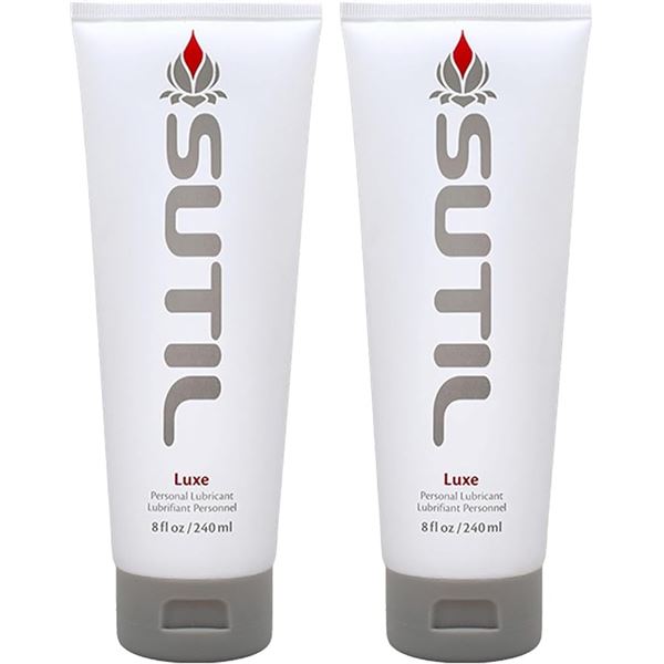 2-Pack of Sutil Lube - Luxe Water-Based Personal Lubricant - 240ml Each - New