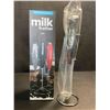 Image 2 : 2 PowerLix Professional Handheld Electric Milk Frothers - Battery Operated - New