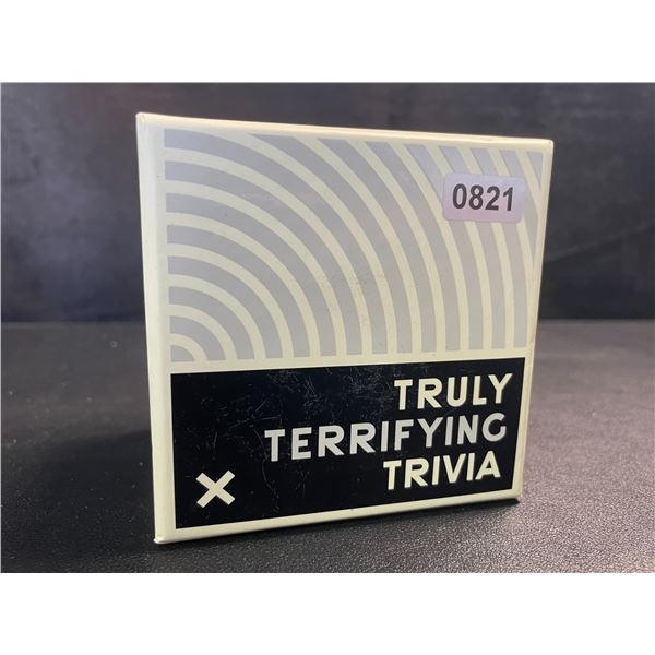 1 Truly Terrifying Trivia Card Game Set by BrassMonkey - New