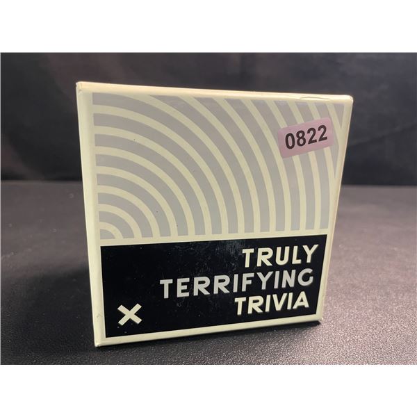 1 Truly Terrifying Trivia Card Game Set by BrassMonkey - New