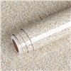 Image 1 : 1 Large Roll of Self-Adhesive Granite Countertop Adhesive Paper/Waterproof Wallpaper - New