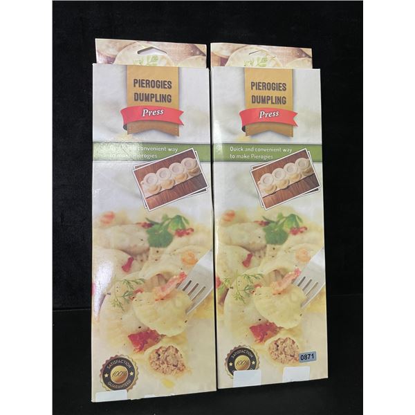 2 Perogie/Dumpling Making Press Molds - New