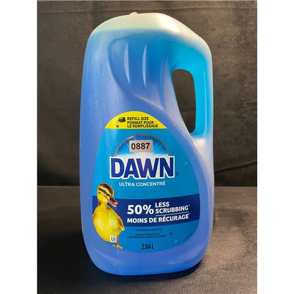 1 Large Jug of Dawn Ultra Dishwashing Liquid/Soap - 2.64L - New