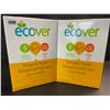 Image 1 : 2 Boxes of Ecover Natural Plant-Based Dishwasher Powder - Citrus - 1.36kg - New Sealed