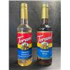 Image 1 : 2 Torani Flavoring Syrups - French Vanilla and Pumpkin Spice - 750ml Each - New