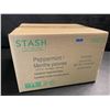 Image 2 : 1 Box of Stash Tea Company Peppermint Herbal Tea Bags - 100 Count (BB: 12/2026) - New Sealed