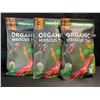 Image 3 : 3 Bags of Premium Herbs Organic Hibiscus Herbal Tea - 120 Tea Bags Each - New (Exp: 02/2026)