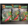 Image 3 : 3 Bags of Premium Herbs Organic Hibiscus Herbal Tea - 120 Tea Bags Each - New (Exp: 02/2026)