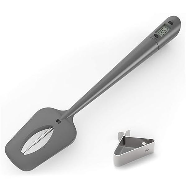 1 Candy/Chocolate-Making Thermometer Spatula for Baking - Silicone Design - New