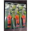 Image 1 : 3 Pairs of Durable Gardening Snips/Scissor Tools - New