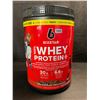 Image 1 : 1 Tub of Six Star 100% Whey Protein+ Powder - Triple Chocolate -3.99lbs - New (Exp: Nov 2027)