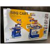 Image 2 : 1 BBQ Grill Kids Kitchen Toy Play Set - 61PCS - Blue - Brand New!