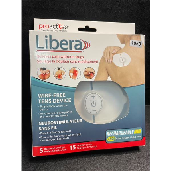 1 ProActive Libera Wire-Free TENS Device for Pain Relieve in Muscles/Nerves - NEW