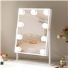 Image 1 : 1 Vanity Makeup Mirror with Lights/Hollywood Lighted Makeup Mirror - White - New in Box!