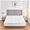Image 6 : 1 Queen Size Pillow Top Mattress Topper/Extra Thick Mattress Pad (60x80") - New Sealed!