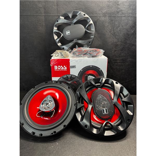 1 2-Pack of Boss Audio Systems CH6520 6.5inch 2 Way Full Range Speakers - New