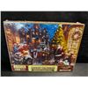 Image 1 : 1 Christmas Themed Advent Calendar Puzzle 1008 Pieces - New