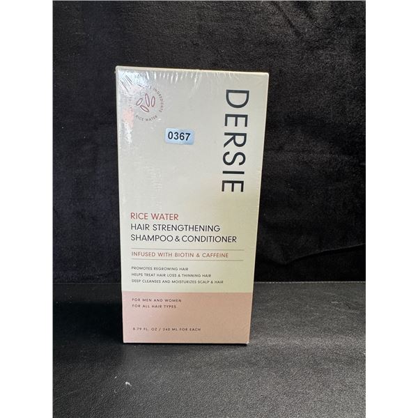 1 Desire Rice Water Hair Strengthening Shampoo and Conditioner - New