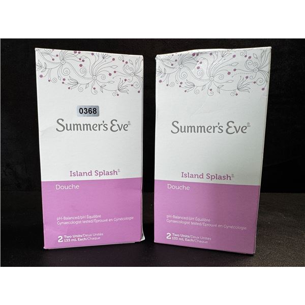2 Summers Eve Island Splash pH Balanced Douche - New