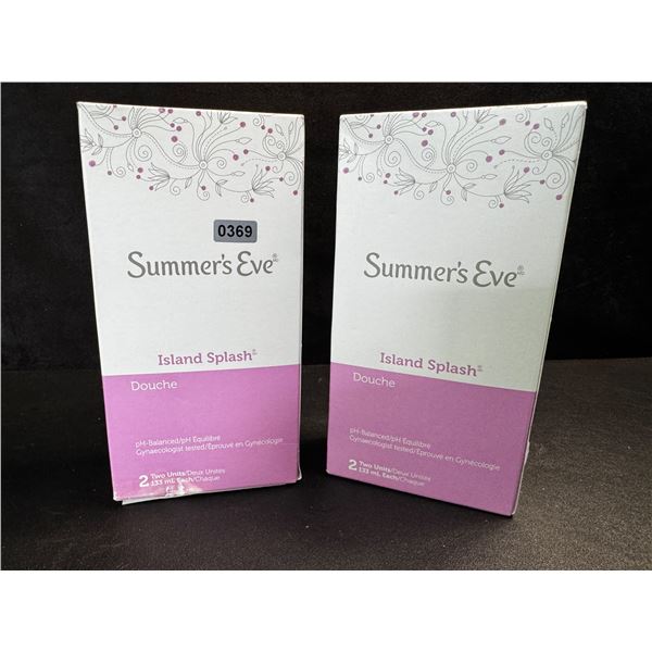 2 Summers Eve Island Splash pH Balanced Douche - New