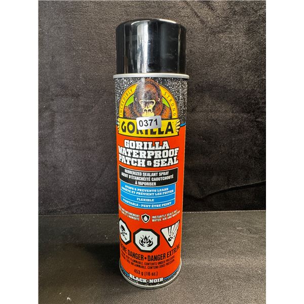 1 Can of Gorilla Waterproof Patch and Seal Rubberized Sealant Spray - New