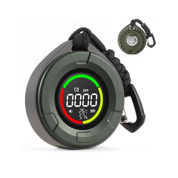 1 Gasdoc DS-100 Portable Rechargeable Carbon Monoxide Detector - New