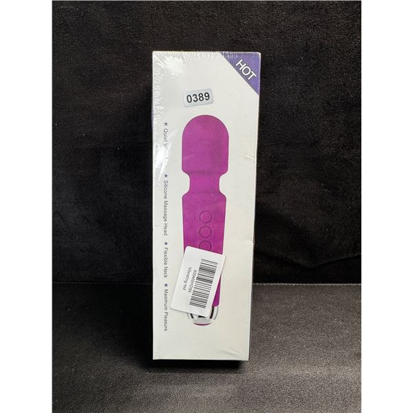 1 Silicone Flexible Neck Personal Massager - Purple - New
